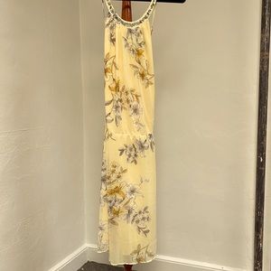 White House Black Market size large yellow sundress.